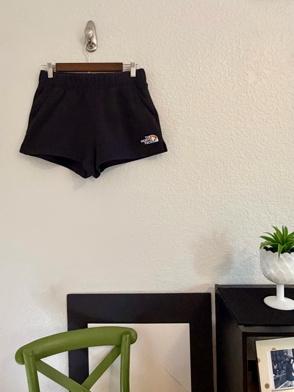 The North Face Black Athletic Fleece Shorts